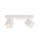 Spotlight ceiling lamps - ITALUX Aveiro LED integrated spotlight 10W 4000K 1000lm White SPL-31981-2B-WH. - product 1