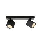Spotlight ceiling lamps - ITALUX Aveiro LED integrated spotlight 10W 4000K 1000lm Black SPL-31981-2B-BK. - product 1