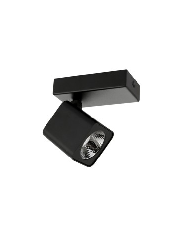 ITALUX Aveiro LED integrated spotlight 5W 4000K 500lm Black SPL-31981-1B-BK.