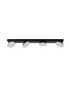 ITALUX Castelio LED integrated spotlight 20W 4000K 1520lm Black SPL-31976-4B-BK.
