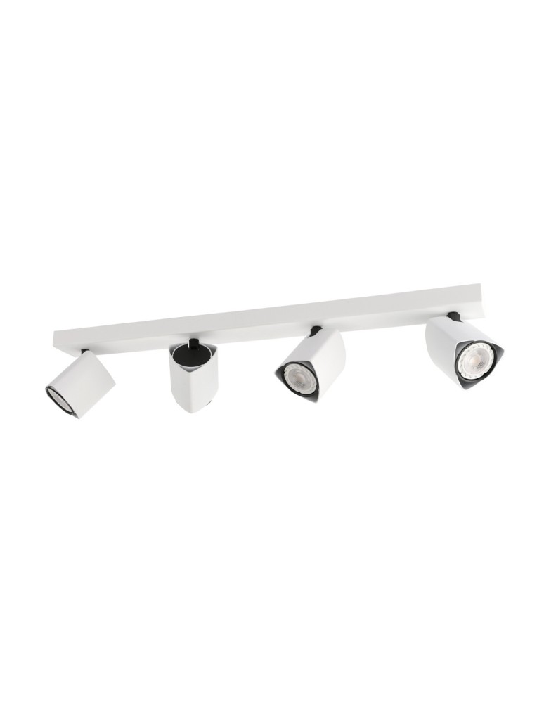 Spotlight ceiling lamps - ITALUX Merusa Spotlight GU10 35W White/Black SPL-31970-4B-WH. - product kolory-swiatla.pl 1