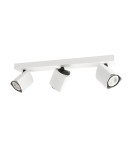 Spotlight ceiling lamps - ITALUX Merusa Spotlight GU10 35W White/Black SPL-31970-3B-WH. - product 1