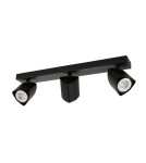 Spotlight ceiling lamps - ITALUX Merusa Spotlight GU10 35W Black SPL-31970-3B-BK - product 1