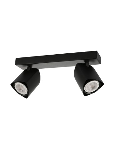 ITALUX Merusa Spotlight GU10 35W Black SPL-31970-2B-BK