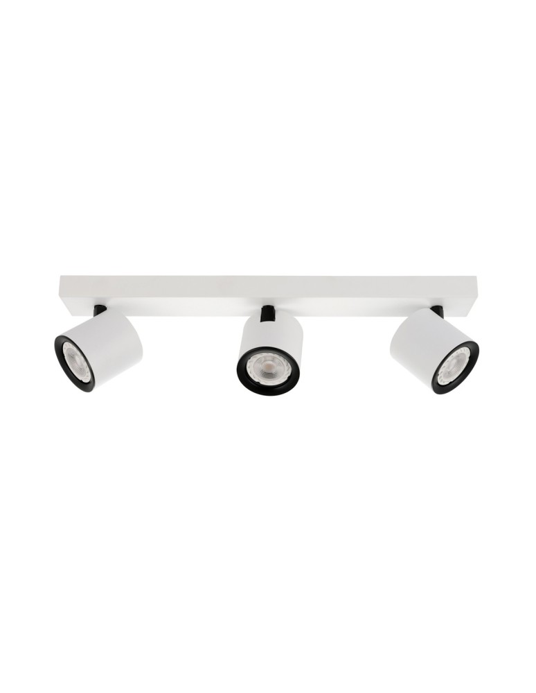 Spotlight ceiling lamps - ITALUX Karlota Reflector GU10 35W White/Black SPL-31959-3B-WH - product kolory-swiatla.pl 1