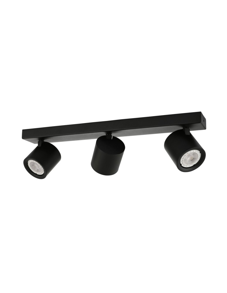 Spotlight ceiling lamps - ITALUX Karlota Reflector GU10 35W Black SPL-31959-3B-BK - product kolory-swiatla.pl 1