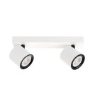 Spotlight ceiling lamps - ITALUX Karlota Reflector GU10 35W White/Black SPL-31959-2B-WH - product 1