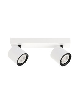 ITALUX Karlota Reflector GU10 35W White/Black SPL-31959-2B-WH