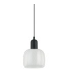 Pendant lamps - ITALUX Lamezia Pendant E27 1x40W Black PND-67594-1-BK+CL - product 1