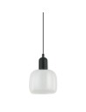 ITALUX Lamezia Pendant E27 1x40W Black PND-67594-1-BK+CL