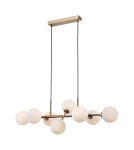 Pendant lamps - ITALUX Mirellio Pendant G9 8x5W Brass PND-66463-8-HB - product 1