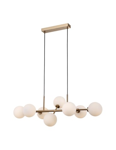 ITALUX Mirellio Pendant G9 8x5W Brass PND-66463-8-HB