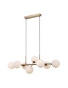 ITALUX Mirellio Pendant G9 8x5W Brass PND-66463-8-HB