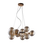 Pendant lamps spheres - ITALUX Marbelio Pendant G9 15x28W Gold/Conia PND-6161-15 GO+CO - product 1