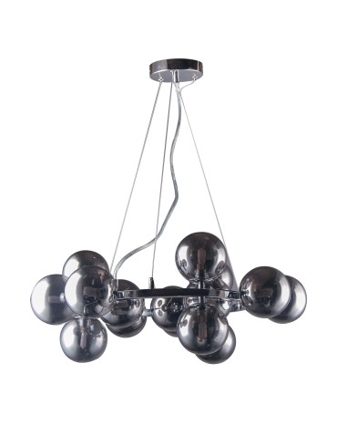 ITALUX Marbelio Pendant G9 15x28W Chrome/Smoke PND-6161-15 CH+SM