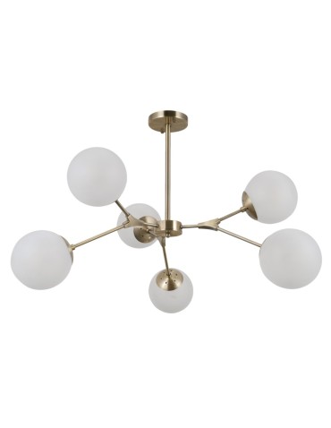 ITALUX Annes Pendant E14 6x5W Brown PND-56980-6B