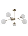 ITALUX Annes Pendant E14 6x5W Brown PND-56980-6B