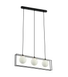 Pendant lamps spheres - ITALUX Grosetta Pendant G9 3x25W Black PND-53423-3-BK - product 1