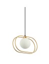 ITALUX Grosetta Pendant G9 1x25W Gold/Black PND-53423-1-GD