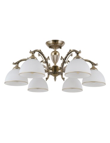 ITALUX Feneza Plafon E27 6x40W Brown PND-5122-6