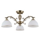 Retro ceiling lamps - ITALUX Feneza Plafon E27 3x40W Brown PND-5122-3 - product 1