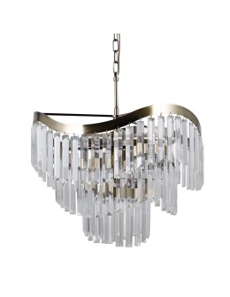 ITALUX Sabriga Wisząca E14 8x40W Brązowy PND-44544-8