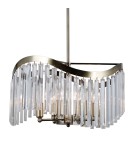 Glamour chandeliers - ITALUX Sabriga Pendant E14 6x40W Brown PND-44544-6 - product 1