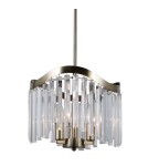 Glamour chandeliers - ITALUX Sabriga Pendant E14 3x40W Brown PND-44544-3 - product 1