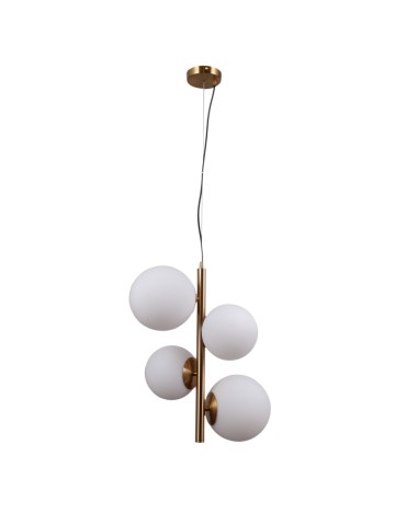 ITALUX Riga Pendant E27+E14 2x5W Brass PND-44213-4-HBR