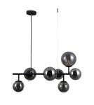 Pendant lamps spheres - ITALUX Frontera Pendant G9 7x5W Black PND-40423-7 - product 1