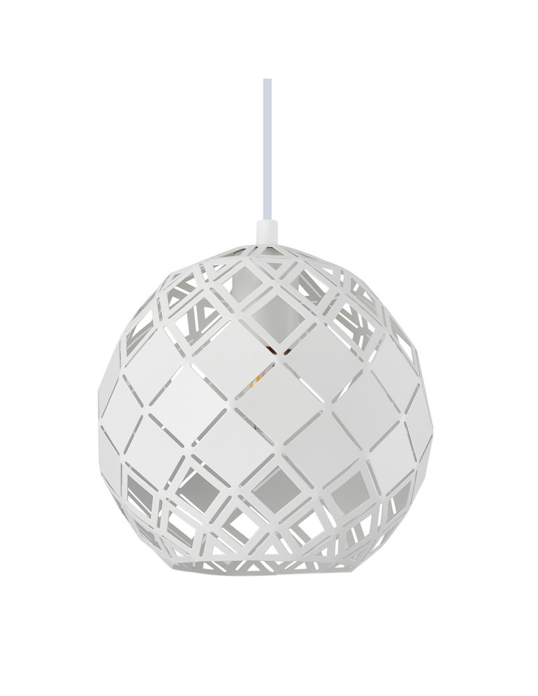Pendant lamps - ITALUX Paulela Pendant E27 1x40W White PND-34221-1S-WH - product kolory-swiatla.pl 1