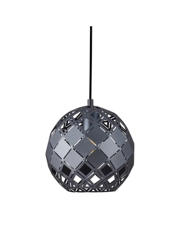 ITALUX Paulela Pendant E27 1x40W Black PND-34221-1S-BK