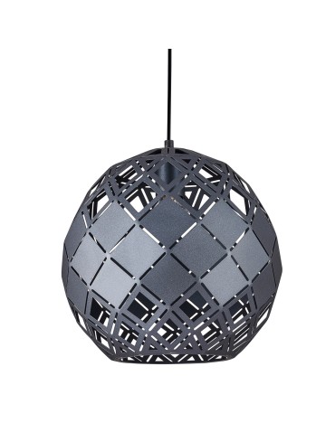 ITALUX Paulela Pendant E27 1x40W Black PND-34221-1L-BK