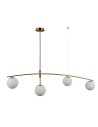 ITALUX Senai Pendant G9 4x5W Brass PND-31322-4-HB