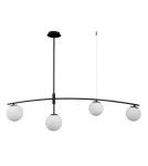 Pendant lamps - ITALUX Senai Pendant G9 4x5W Black PND-31322-4A-SB - product 1