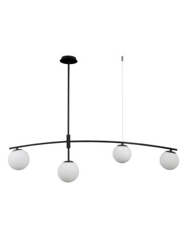 ITALUX Senai Pendant G9 4x5W Black PND-31322-4A-SB