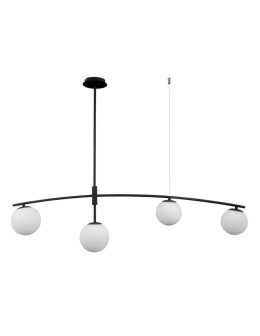 ITALUX Senai Wisząca G9 4x5W Czarny PND-31322-4A-SB