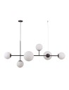 ITALUX Vailante Pendant E27+E14 6x5W Black PND-31221-6A-SBL