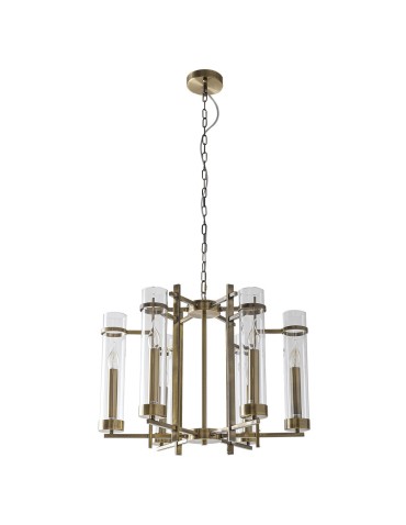 ITALUX Aspen Pendant E14 6x40W Brown PND-31186-6A-ABR