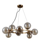 Pendant lamps spheres - ITALUX Montora Pendant G9 11x5W Brass PND-30223-11A - product 1