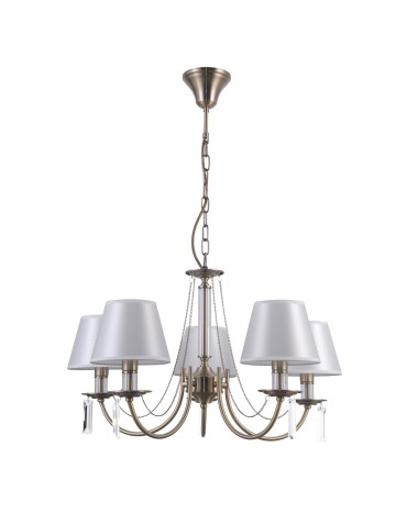 ITALUX Solana Pendant E14 5x40W Brown PND-28366-5