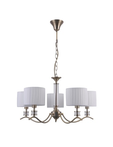 ITALUX Ferlena Pendant E14 5x40W Brown PND-28343-5