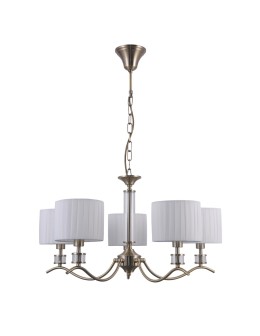 ITALUX Ferlena Wisząca E14 5x40W Brązowy PND-28343-5