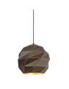 ITALUX Palermo Pendant E27 1x40W Anthracite PND-2424-1L-GR+GD