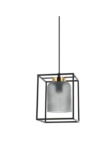 ITALUX Sinella Pendant E27 1x40W Black PND-23231-1-BK+SG