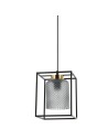 ITALUX Sinella Pendant E27 1x40W Black PND-23231-1-BK+SG