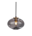 Pendant lamps - ITALUX Hatella Pendant E27 1x40W Copper/Black PND-112038-1-BRO+SG - product 1