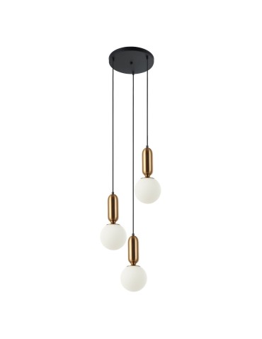 ITALUX Aldeva Pendant E27 3x40W Brown PND-02340-3S-BRO
