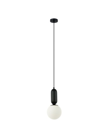 ITALUX Aldeva Pendant E27 1x40W Black PND-02340-1S-BK