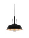 ITALUX Paloma Pendant E27 1x60W Black MDM-3619/1M BK+GD